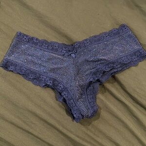 Very Sexy Cheeky in Blue Sparkle